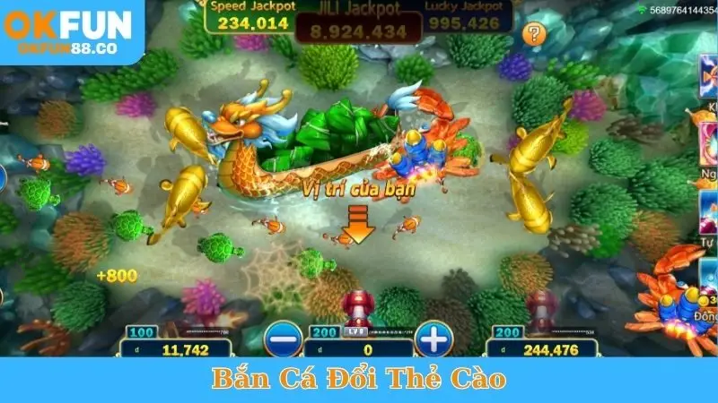 Bắn Cá Đổi Thẻ Cào